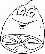 Image result for Cartoon Fruit Coloring Pages