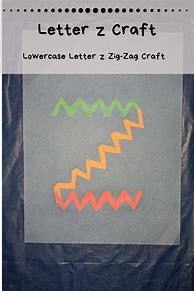 Image result for Craft for Letter Z