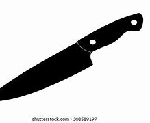 Image result for Kitchen Knife Silhouette