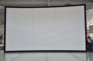 Image result for Fixed Frame Curved Projector Screen