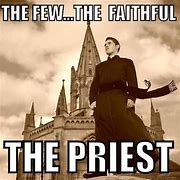 Image result for Priest Cow Meme