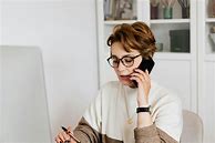 Image result for Woman On Telephone