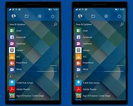 Image result for Windows 10 Mobile Home Screen Layout F