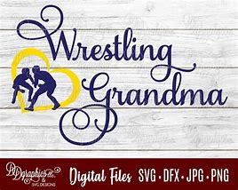 Image result for Wrestling Grandma SVG