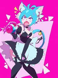 Image result for Space Cat Girl Anime