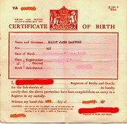 Image result for Short Birth Certificate