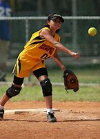 Image result for Softball Poses Tossing Ball