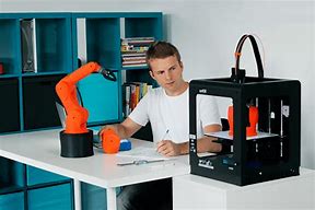 Image result for Robot Connected to 3D Printer