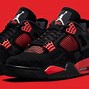 Image result for Jordan 4 Metllaic Red