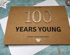 Image result for Personalized 100th Birthday Card