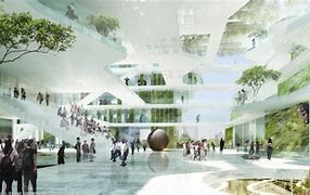 Image result for Futuristic Balcony for Futuristic School