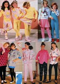 Image result for 1980s Kids Fashion