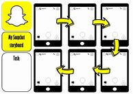 Image result for Snapchat Storyboard Template