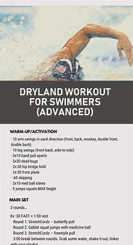 Image result for Competitive Swimming Workouts