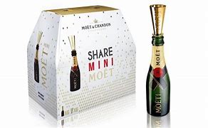 Image result for Tipped Champagne Bottle
