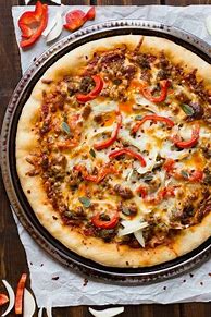 Image result for Spicy Sausage Pizza