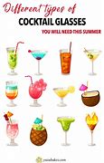 Image result for Different Types of Cocktail Glasses