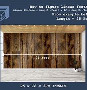 Image result for Linear Foot vs Foot