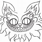 Image result for Cheshire Cat Stencil