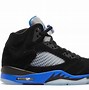 Image result for Air Jordan 5 Retro Blue and White