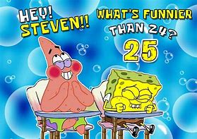 Image result for Spongebob SquarePants What's Funnier than 24