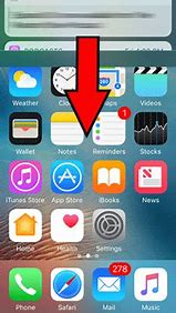 Image result for Notification Center On Screen in iPhone