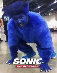 Image result for Sonic Costume Meme