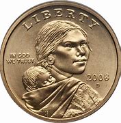 Image result for 2008 D Dollar Coin