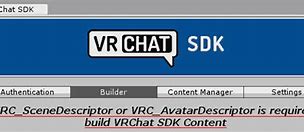 Image result for VRC SDK