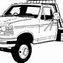 Image result for Flatbed Tow Truck Clip Art