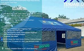 Image result for Berapa Harga 1 Lokal Tenda
