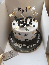 Image result for 80 Birthday Cake
