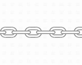 Image result for Chain Link Clip Art Black and White