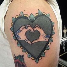 Image result for Tattoos of Love Hearts