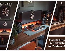 Image result for YouTube Desk Setup