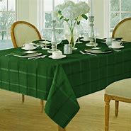 Image result for Green Christmas Tablecloth