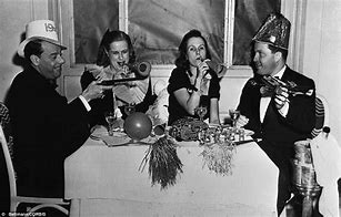 Image result for New Year's Eve Black and White Photo