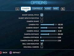 Image result for Rocket League Camera Settings