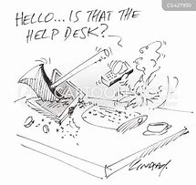 Image result for Help Desk Cartoon