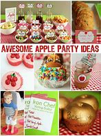 Image result for Apple Theme Birthday Party