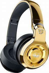 Image result for Gold Monster Headphones