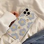 Image result for Clear with Blue Flowers Phone Case