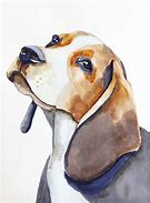 Image result for Beagle Dog Paintings