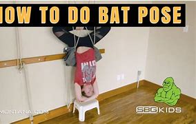 Image result for Bat Pose Yoga Kids