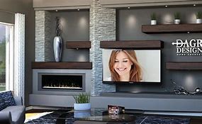 Image result for Custom TV Wall Unit