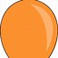 Image result for Orange Balloon Clip Art Free
