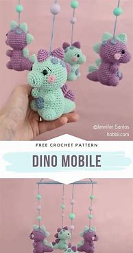 Image result for Crochet Baby Mobile