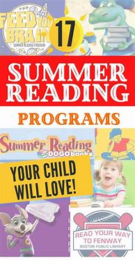 Image result for Summer Reading Program Ideas