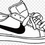 Image result for Nike Running Shoes Clip Art