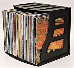 Image result for Vinyl Record Storage Crates